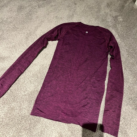 Lululemon Long Sleeve Swiftly - Purple - Picture 2 of 2